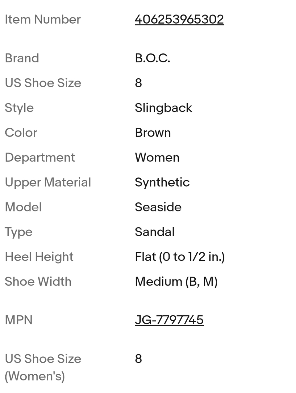 Braided Brown Leather T-Strap Women's Sandals New 8 - Picture 8 of 8